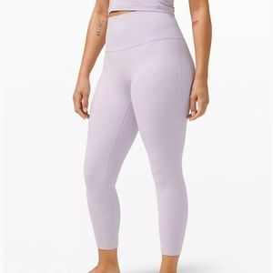Lululemon Align Pant 25" size 0 Lavender